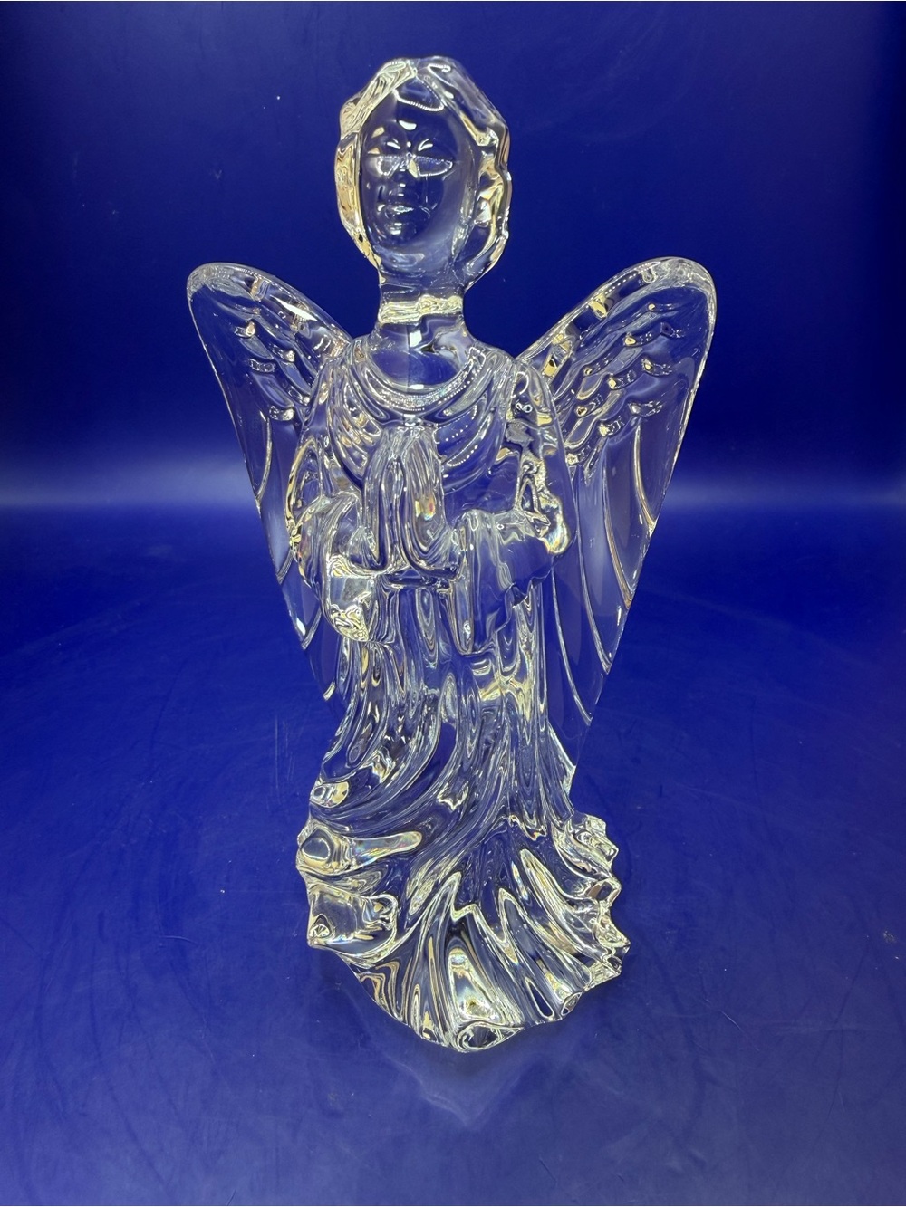 Waterford Crystal Guardian Angel Figurine. Read.